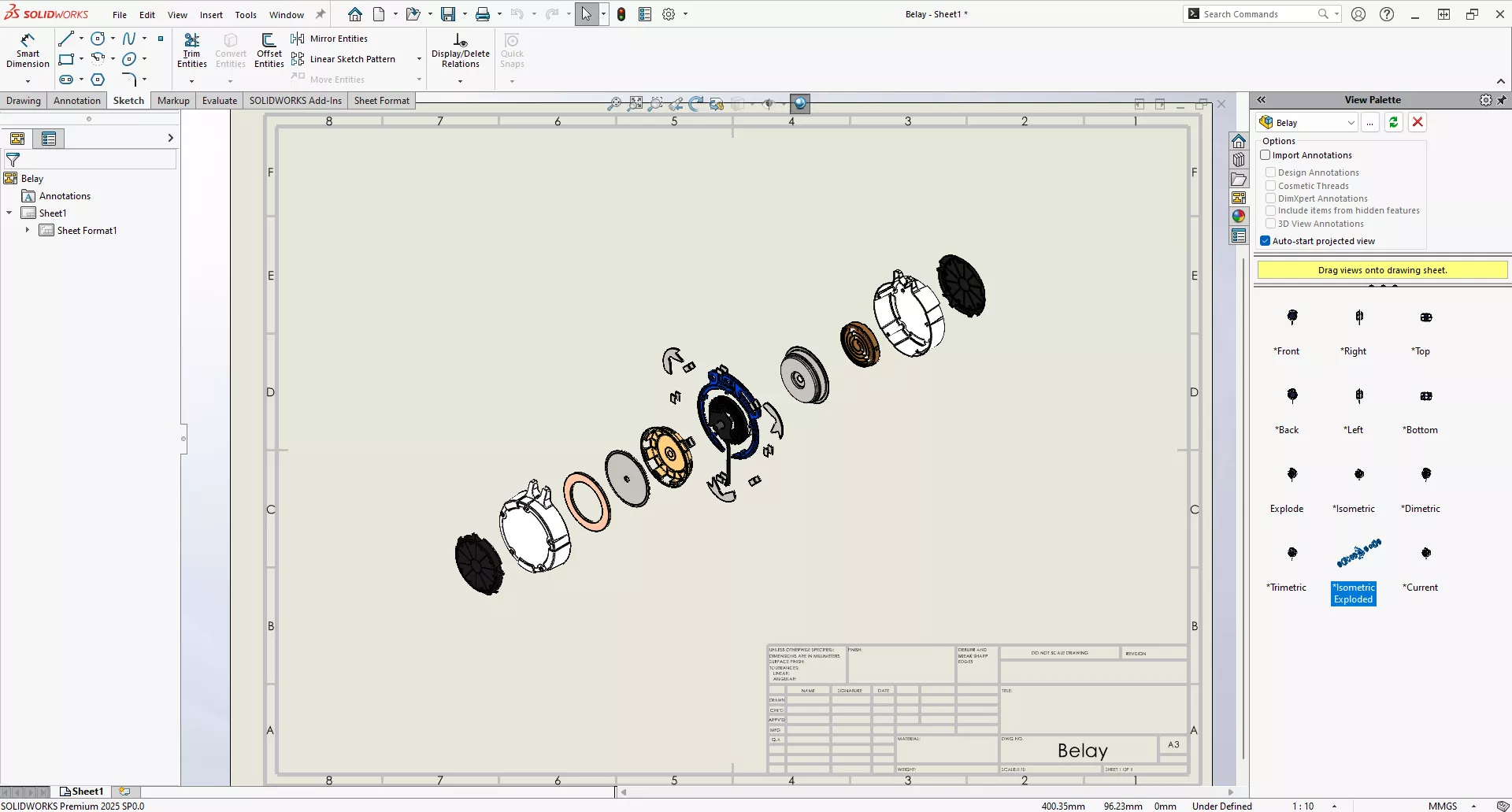 How To Create An Exploded View In Solidworks Beginner Tutorial